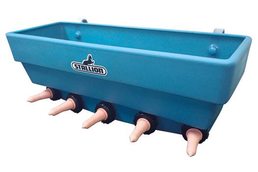 Stallion – 5, 6, Teat Non-Compartment Feeders